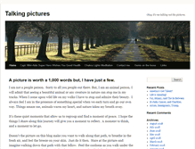 Tablet Screenshot of mytalkingpictures.com